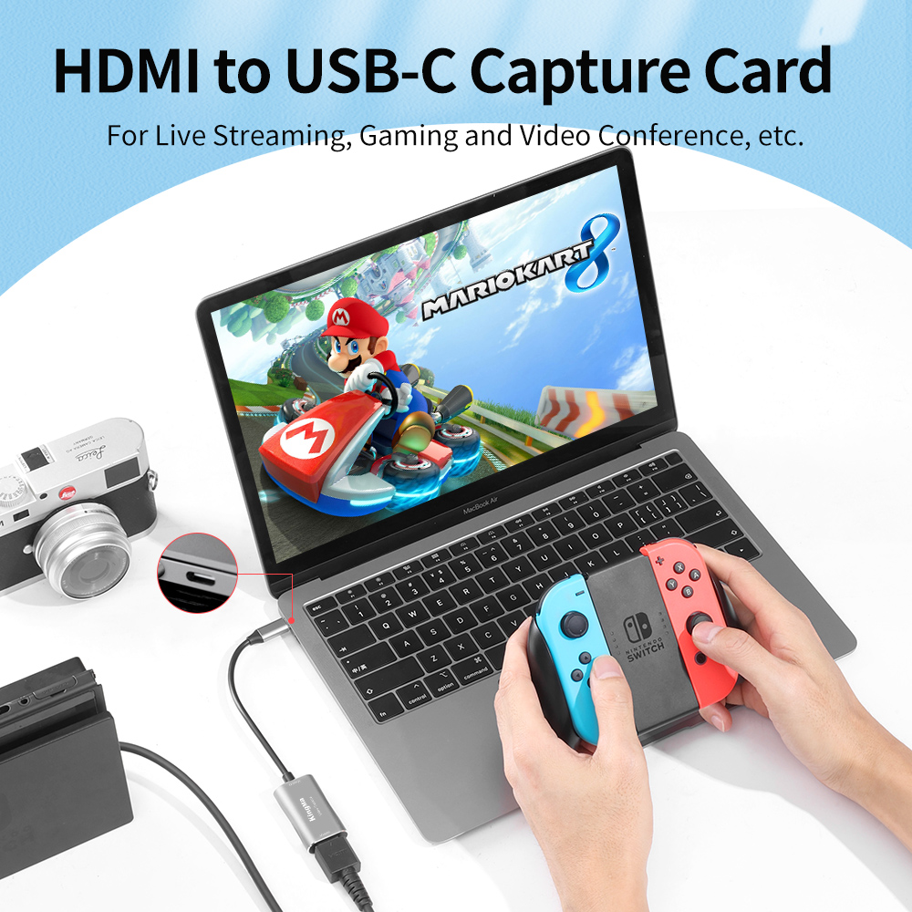 Kingma HDMI na USB-C Type-C 1080P Audio Video Capture Card - 3